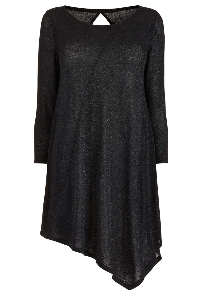 Next - Metallic Trapeze Sweater Black