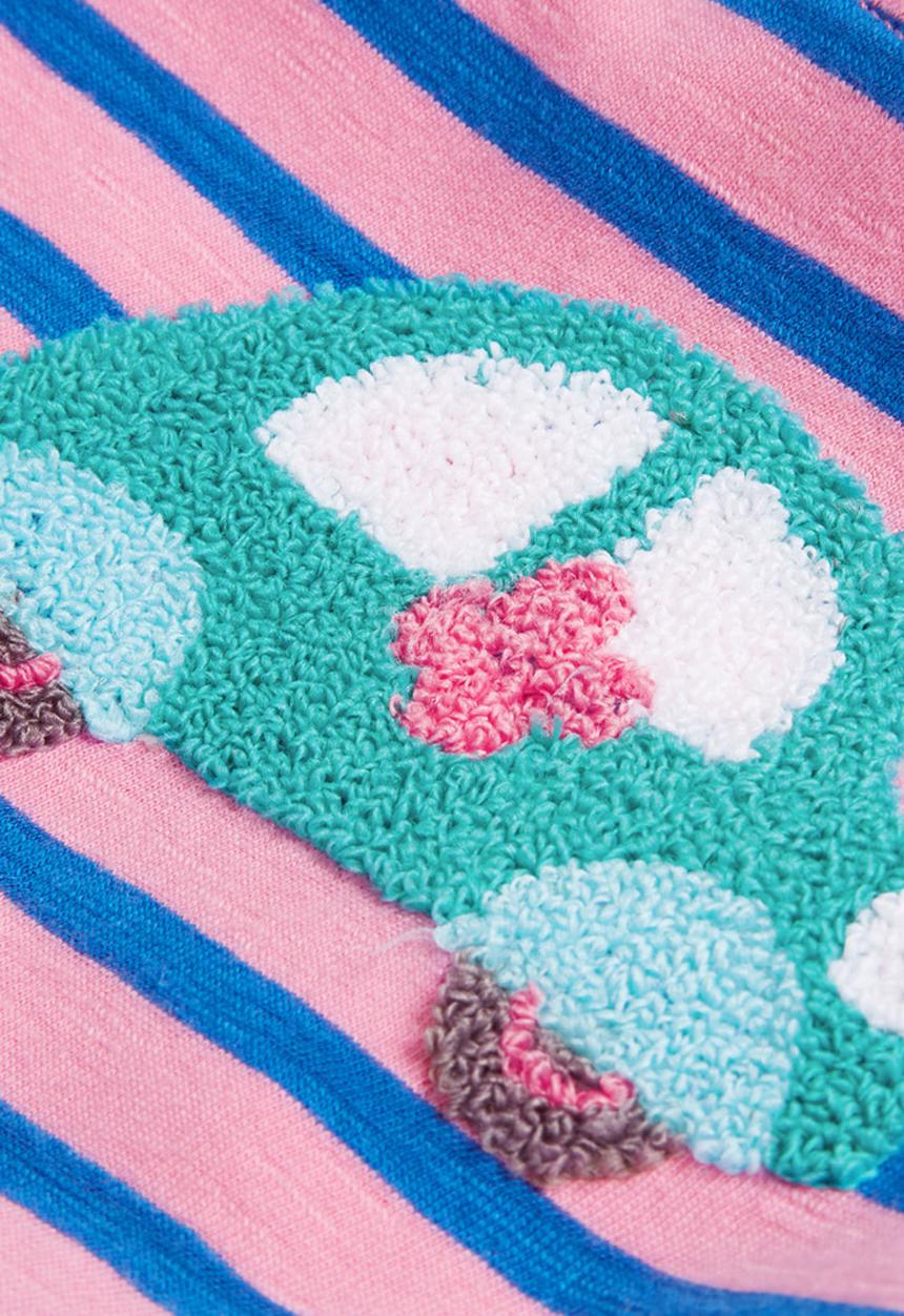 Next - Bouclé Car Long-sleeve T-shirt Multi-colour