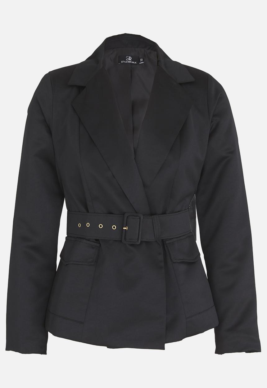 STYLE REPUBLIC - Structured Jacket Black
