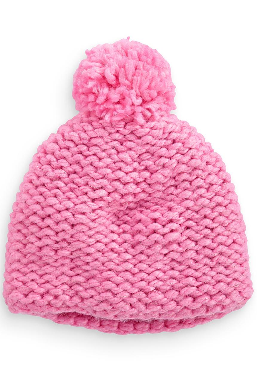 Next - Pink beanie Mid Pink