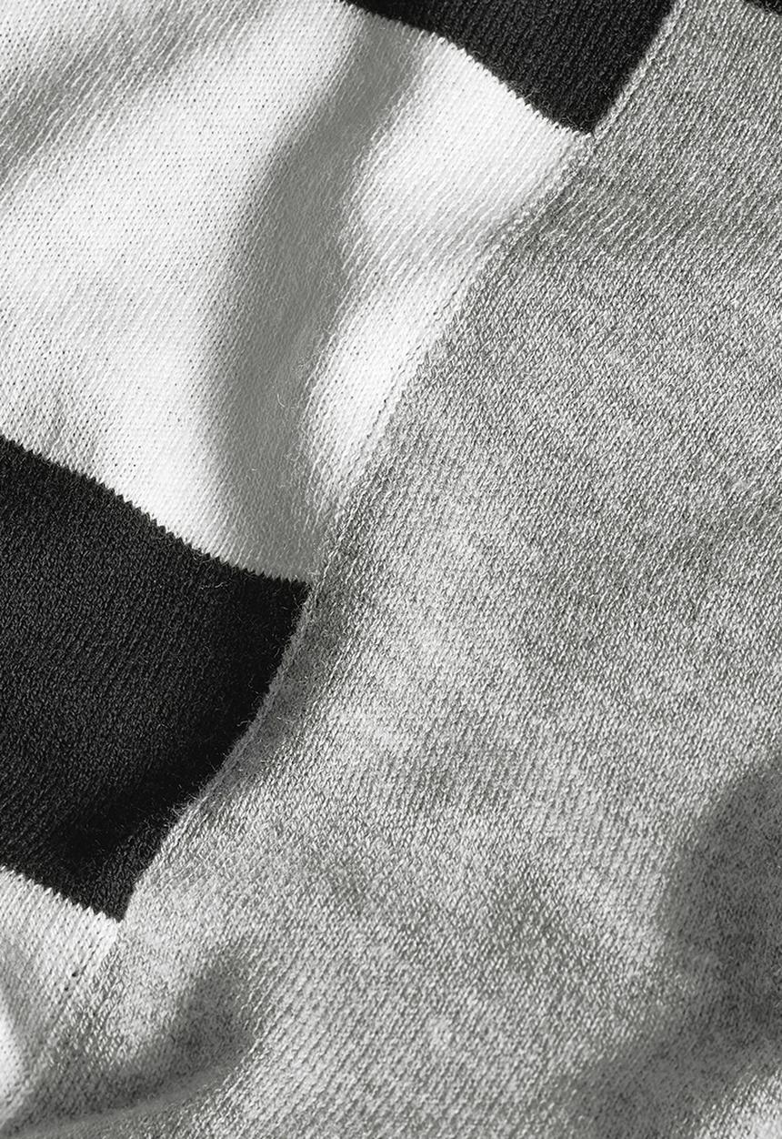 Next - Monochrome Bardot Sweater Multi-colour