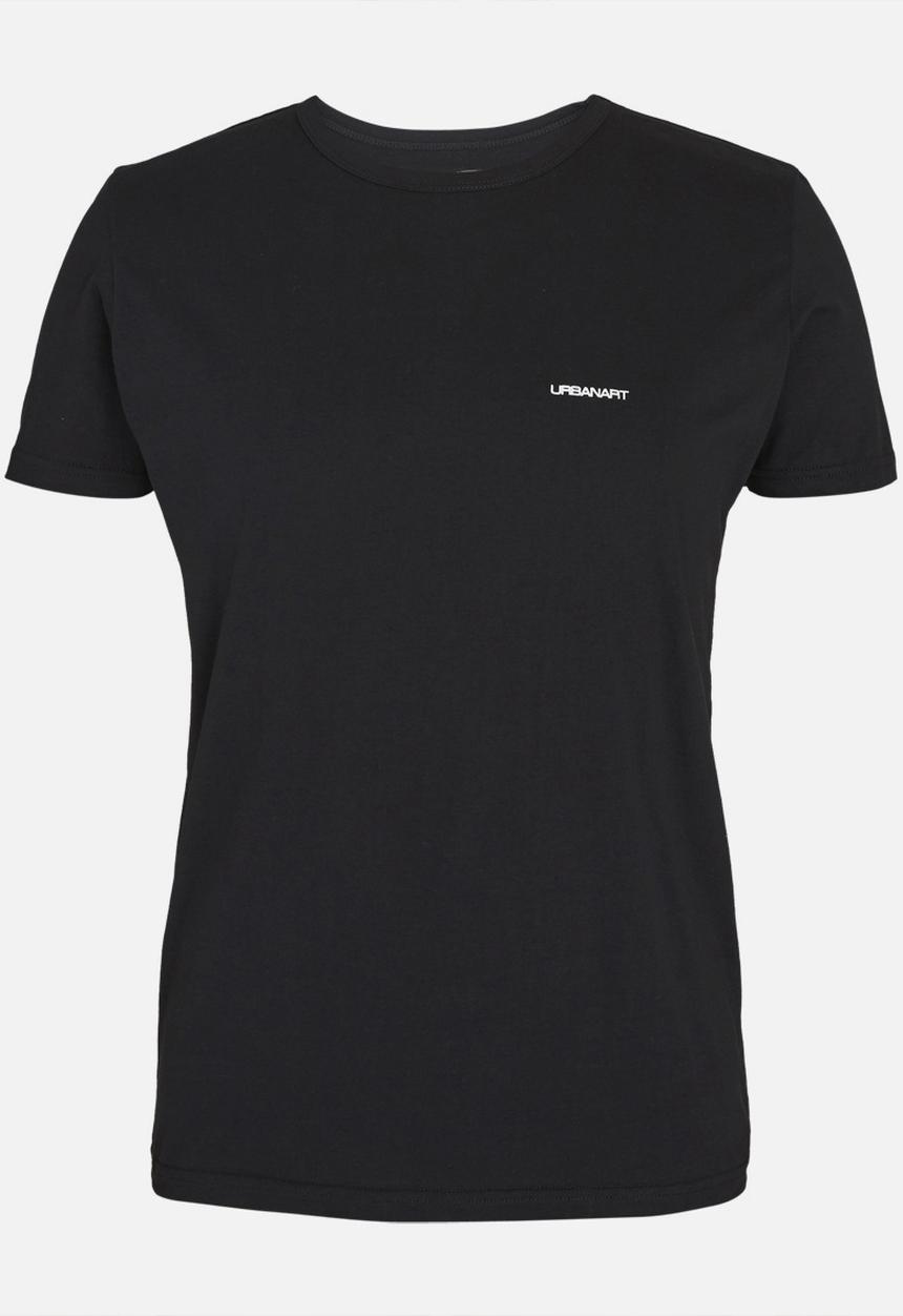 UrbanArt - Blaze Crew Neck T-shirt Black