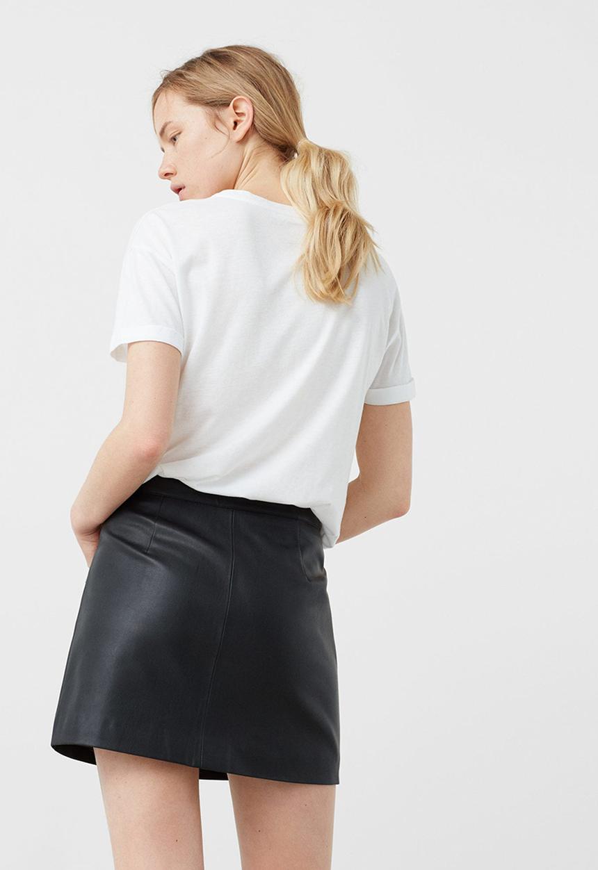 MANGO - Decorative Patches T-shirt White