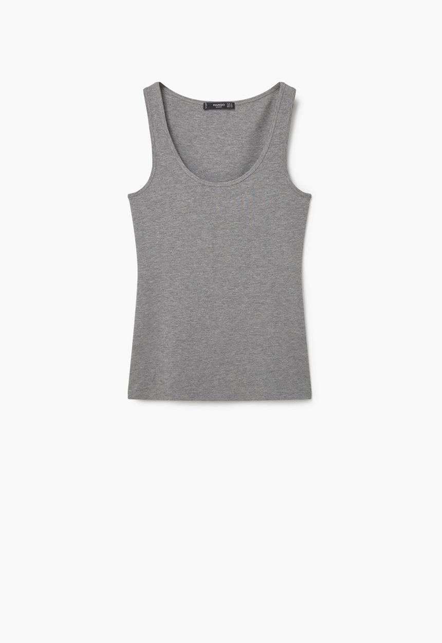 MANGO - Tank Top Grey