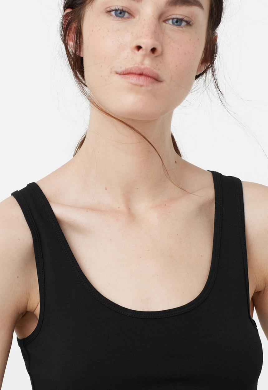 MANGO - Tank Top Black