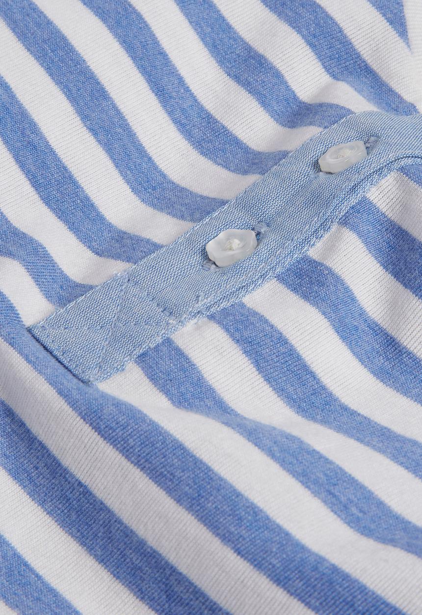 Next - Blue striped dress Blue and White