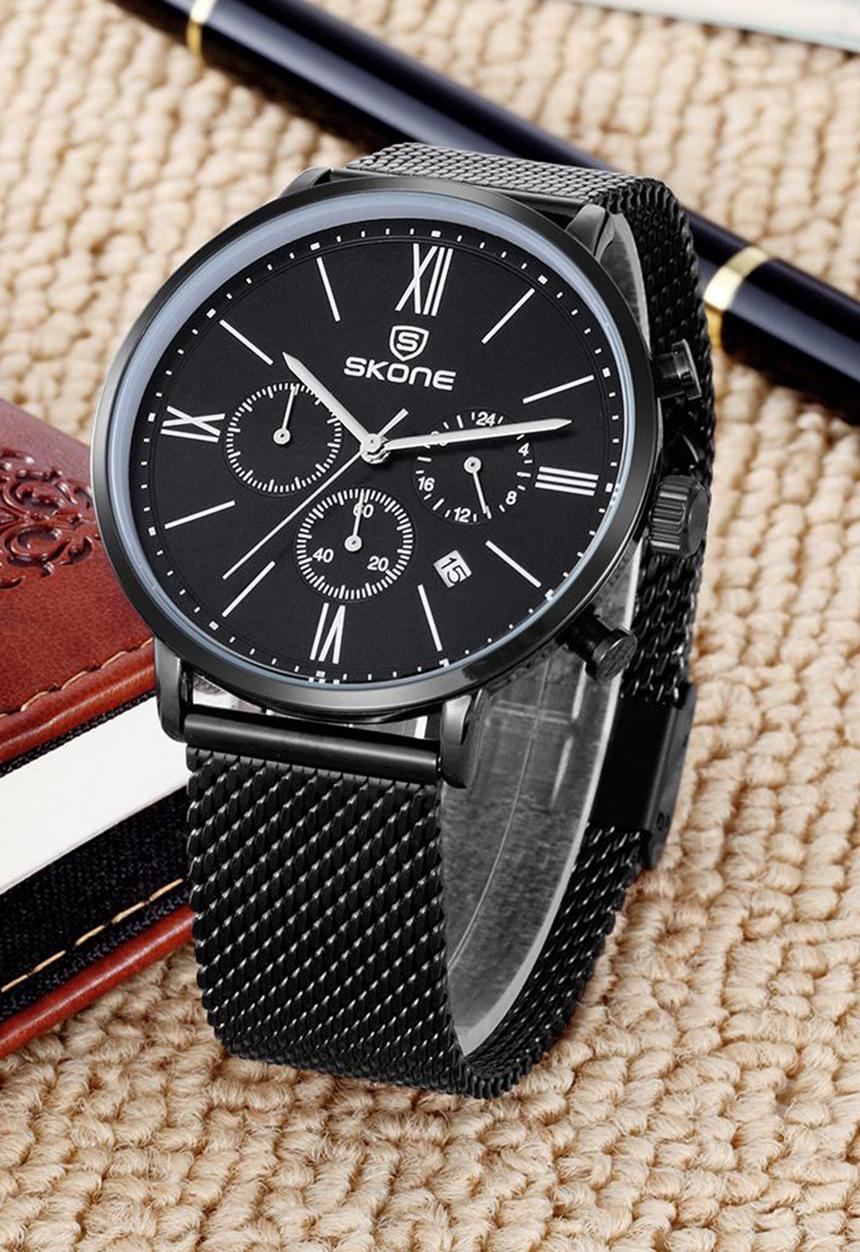 Skone - Skone Fulham Chronograph Watch Black