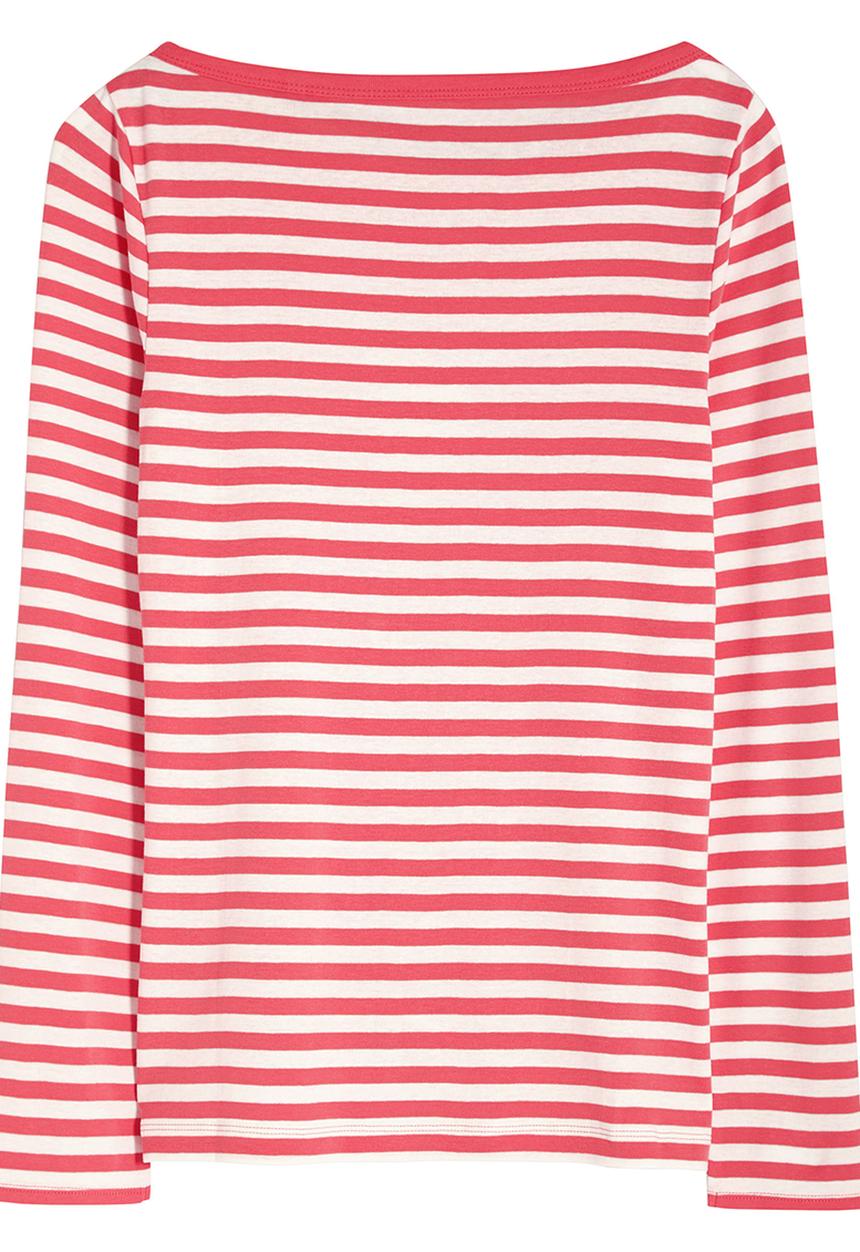 Next - Stripe Top Mid Pink Mid Pink