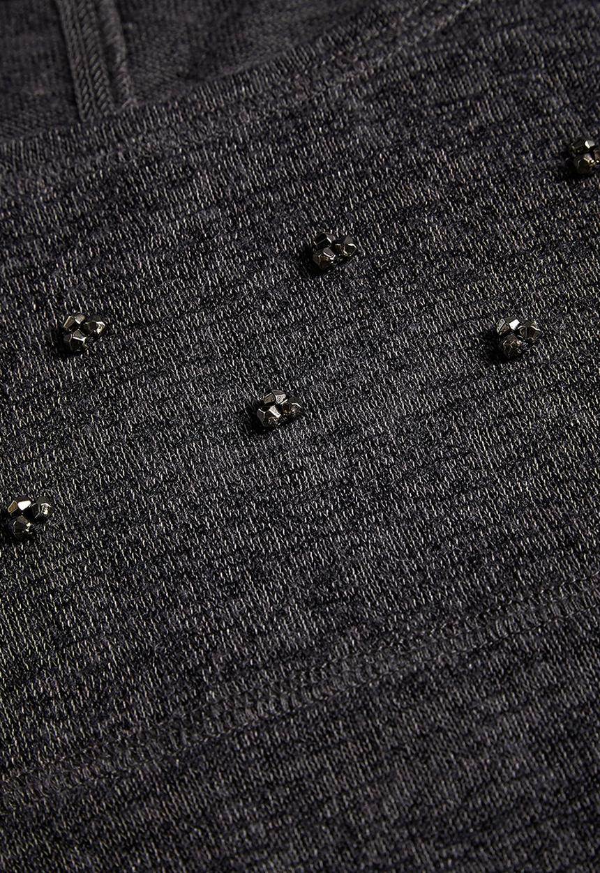 Next - Sparkle Top Dark Grey Dark Grey
