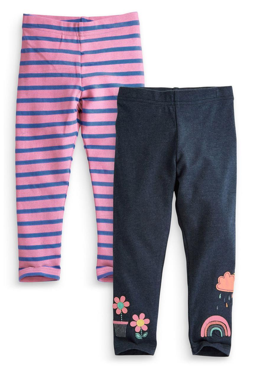 Next - 2-pack Rainbow Leggings Multi-colour