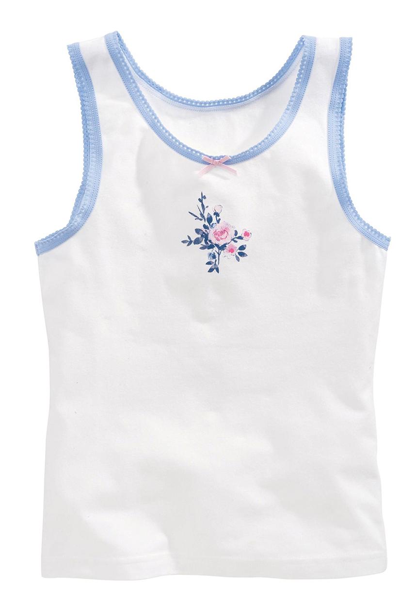 Next - Three Pack Pretty Vests Mid Pink