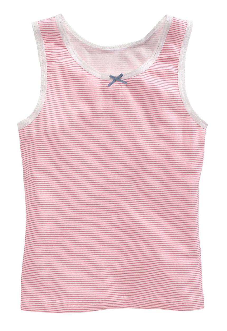 Next - Three Pack Pretty Vests Mid Pink