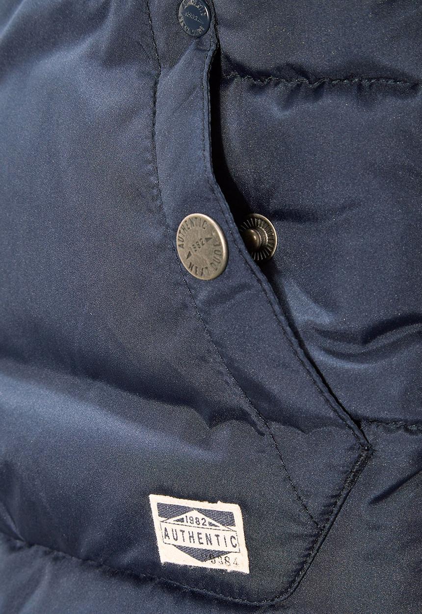 Next - Navy Gilet With Borg Lining Navy