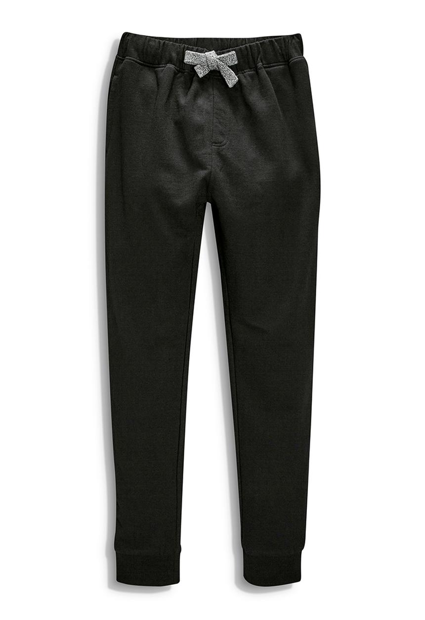 Next - Two Pack Grey And Black Textured Joggers Black