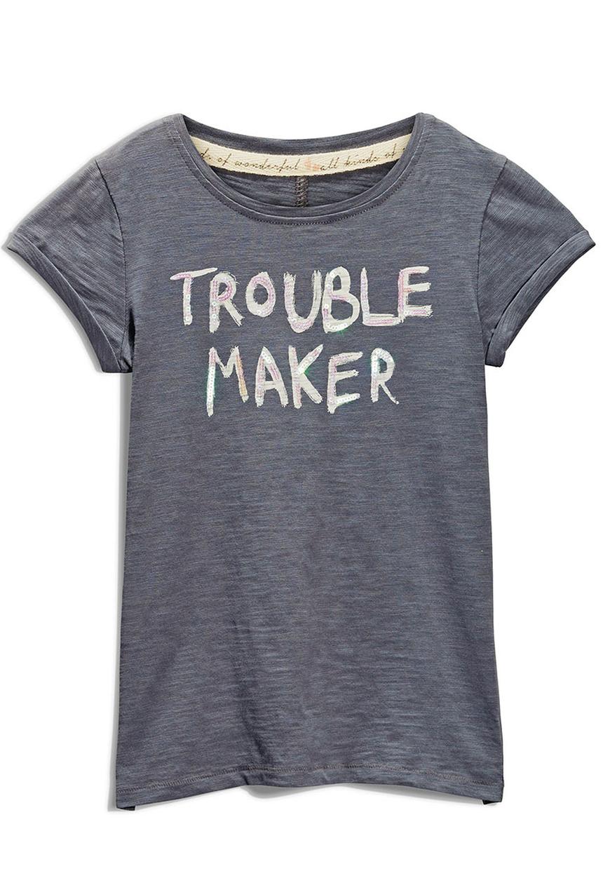 Next - Trouble Maker T-shirt Dark Grey