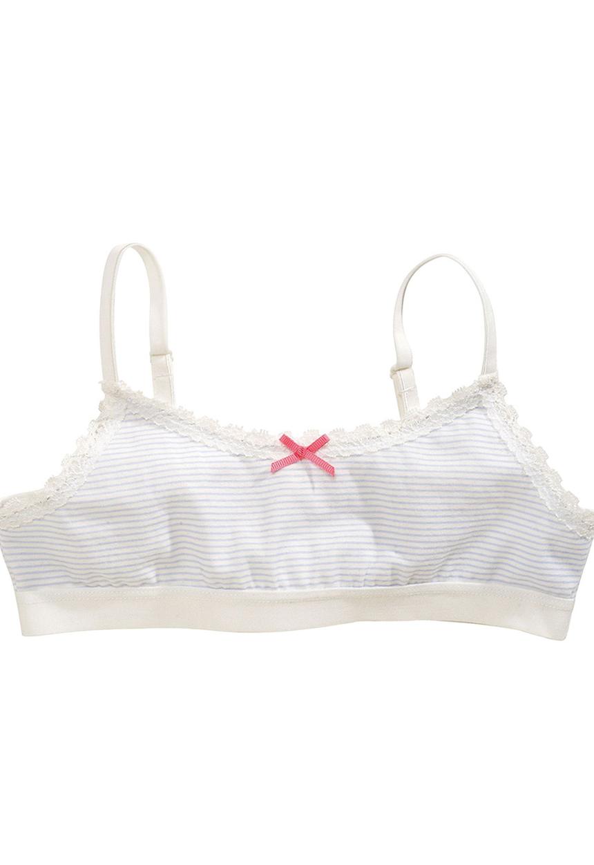 Next - Two Pack Floral Crop Tops Blue and White