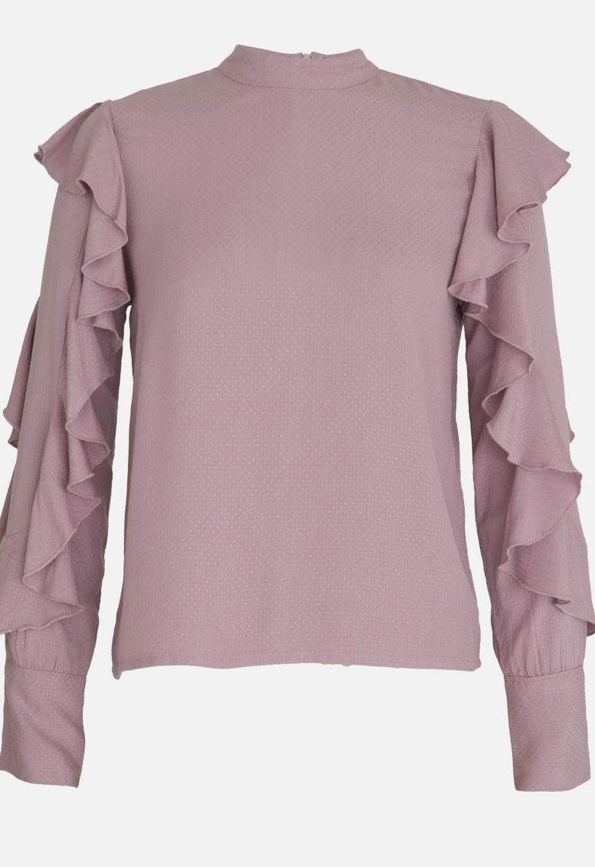 Vero Moda - Manisa Frill Top Mid Purple