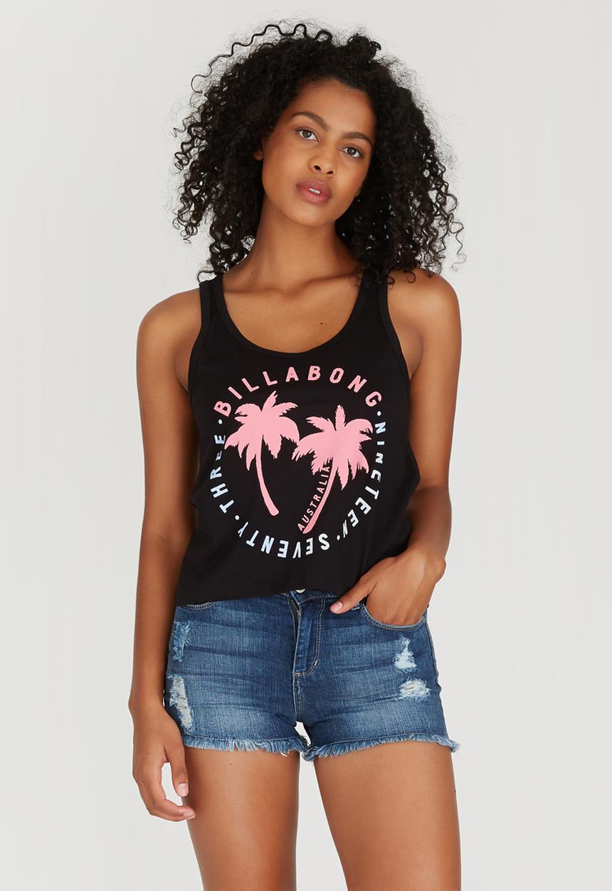 Billabong  - Electric Love Singlet Black