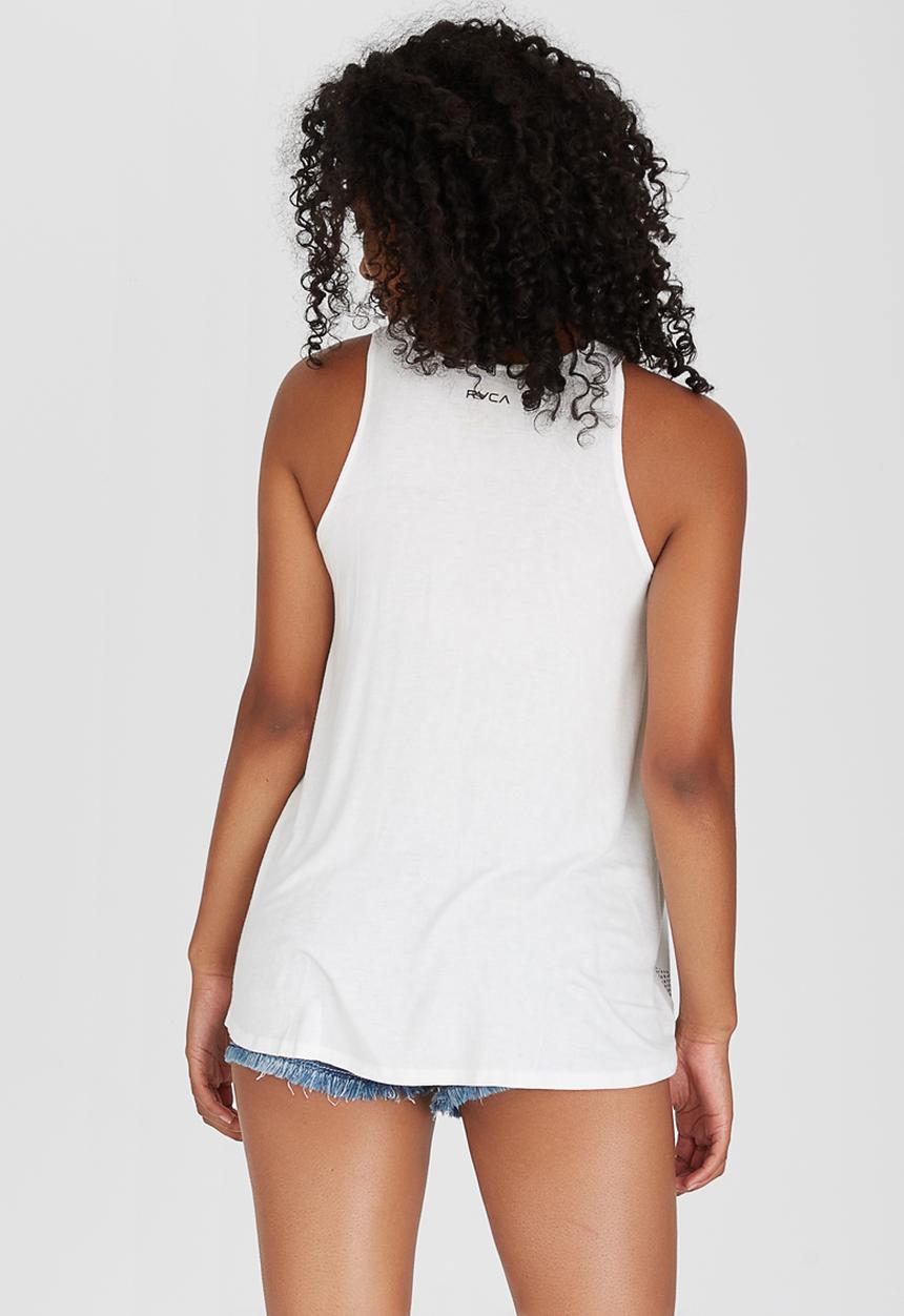 RVCA - Pehrson Border Tank Off White