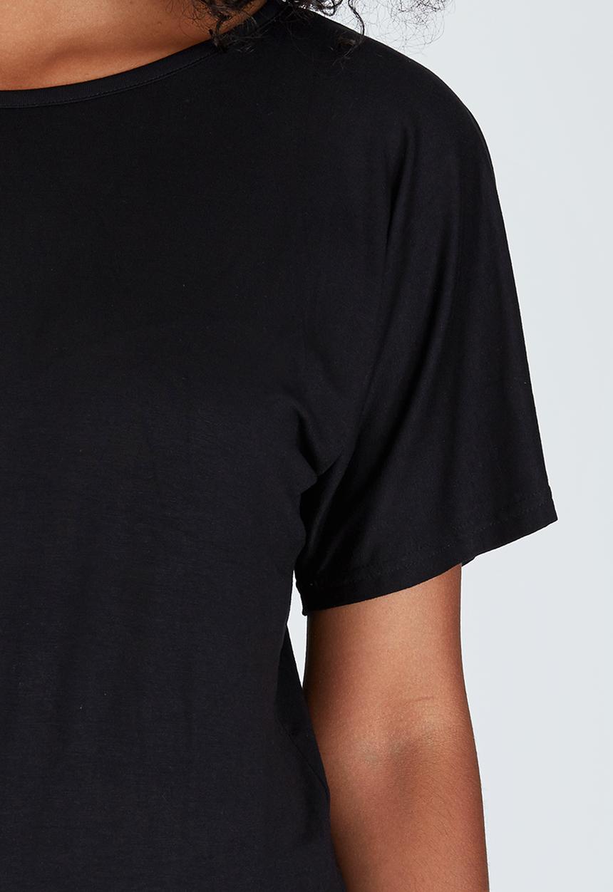 STYLE REPUBLIC - Batwing T-shirt Black