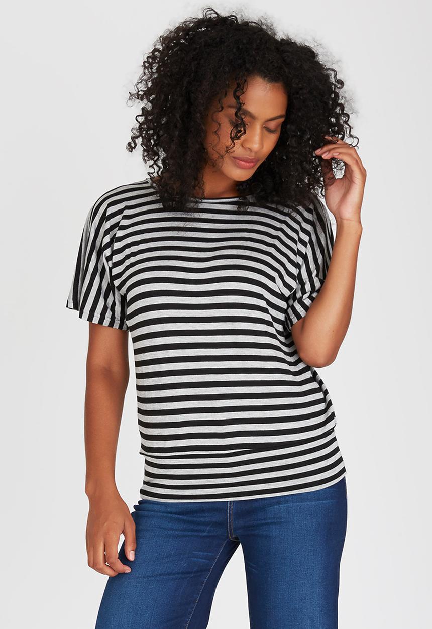 STYLE REPUBLIC - Batwing T-shirt Multi-colour
