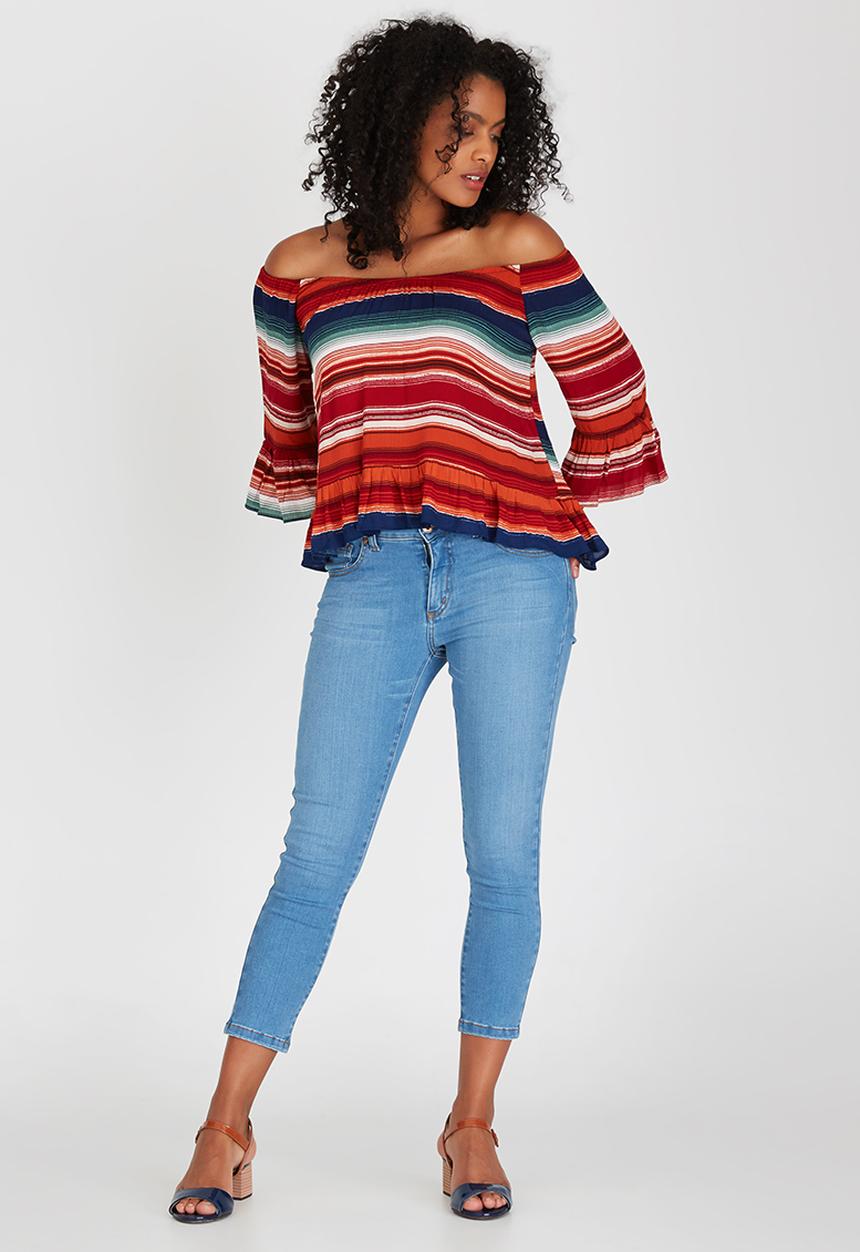 edit - Gypsy Blouse Multi-colour