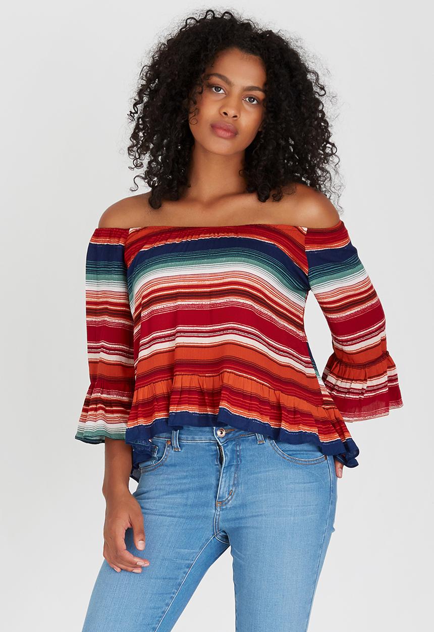 edit - Gypsy Blouse Multi-colour