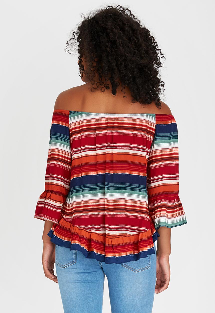 edit - Gypsy Blouse Multi-colour