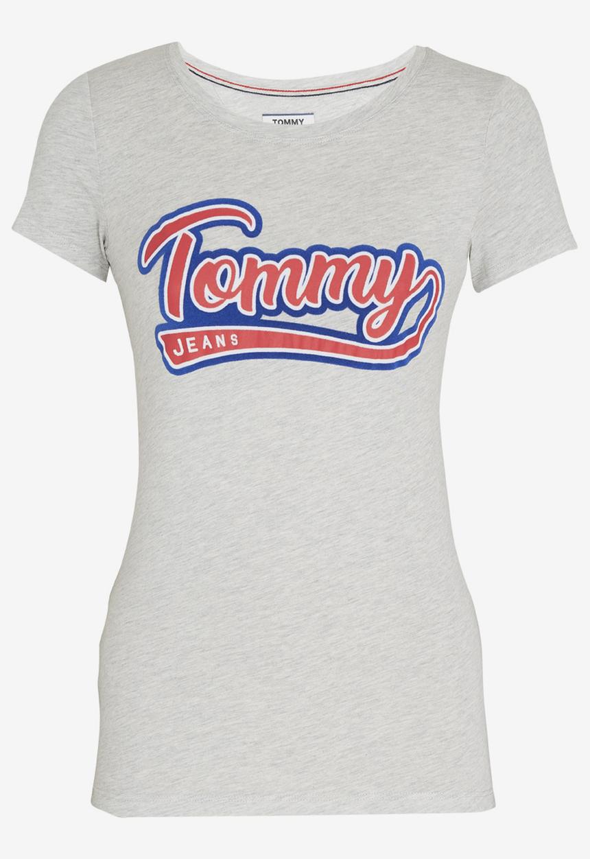 Tommy Hilfiger - Vintage Logo Tee Grey