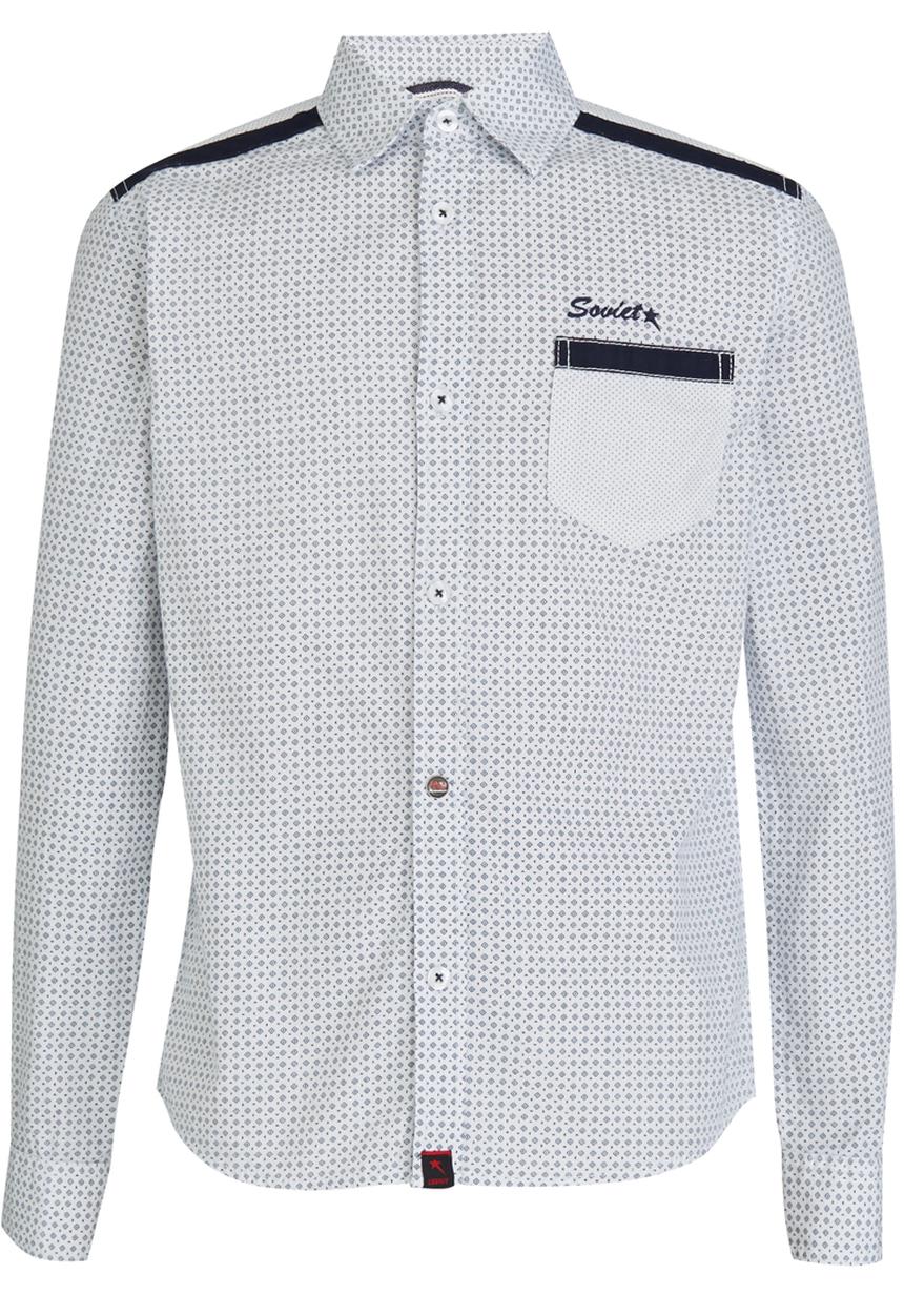 SOVIET - Printed Shirt White