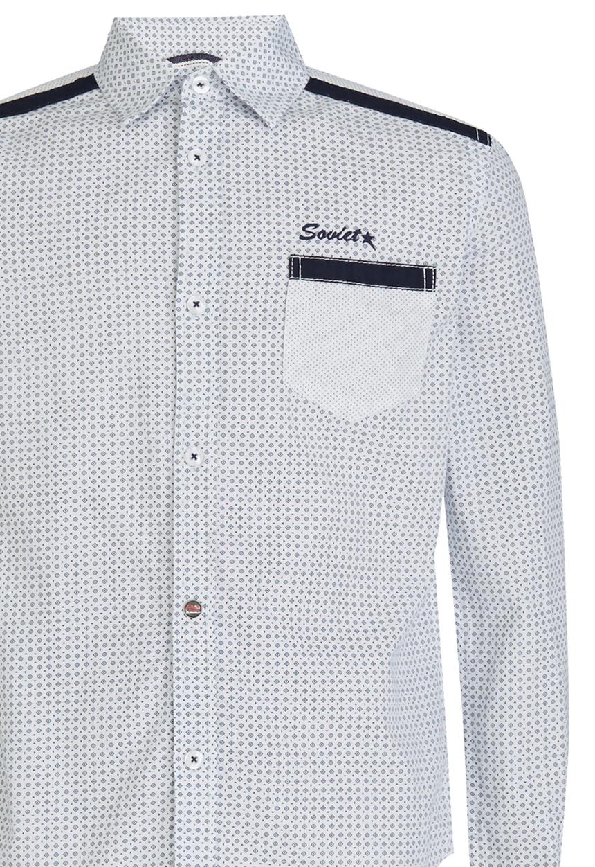 SOVIET - Printed Shirt White