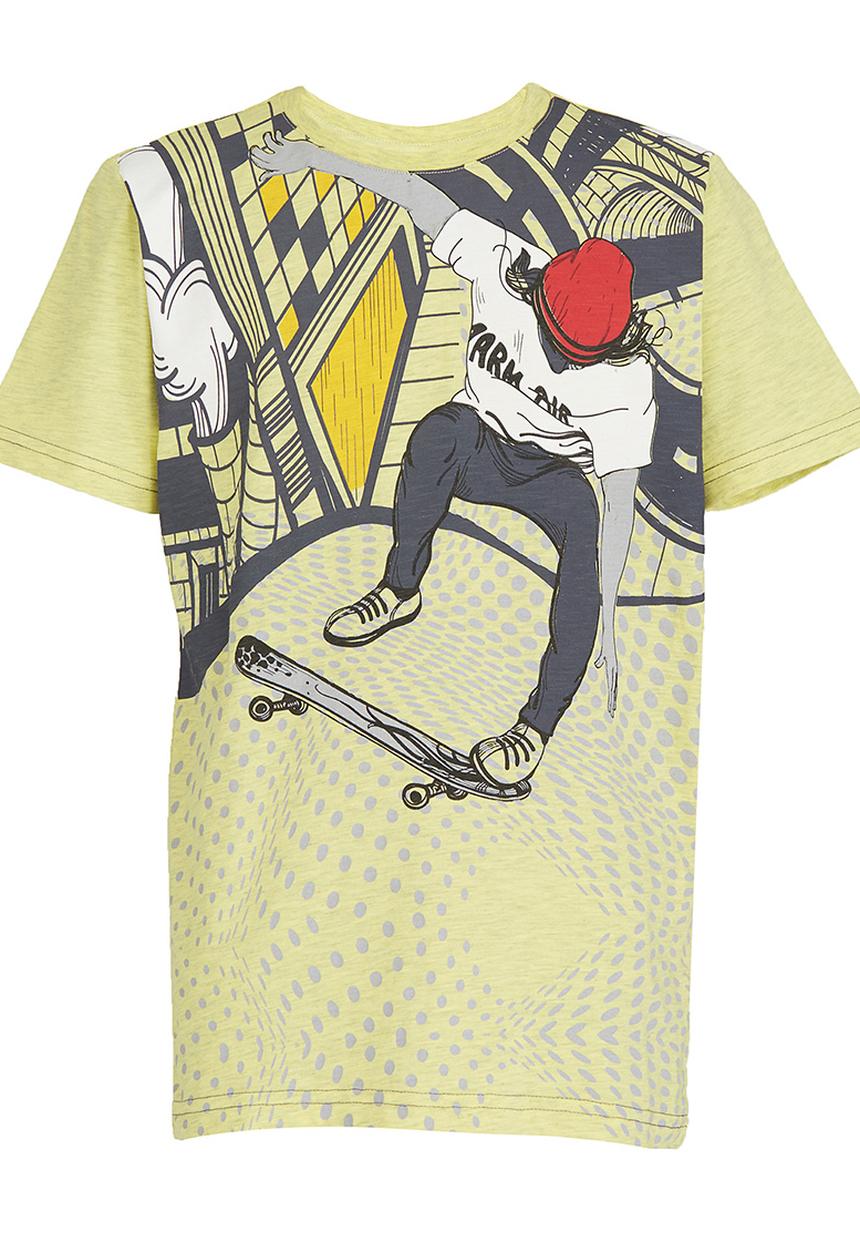 Soobe - Short Sleeve Tshirt Yellow