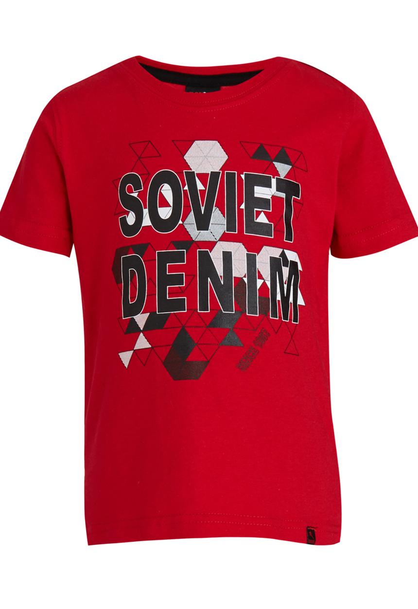 SOVIET - Printed Tee Red
