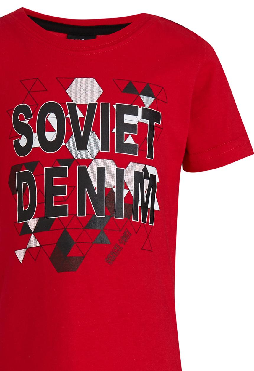 SOVIET - Printed Tee Red