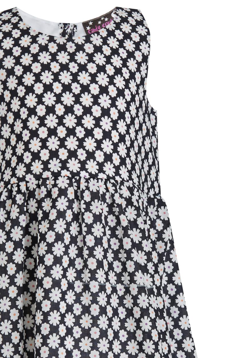 Pop Candy - Printed   Summer Dress Black and White