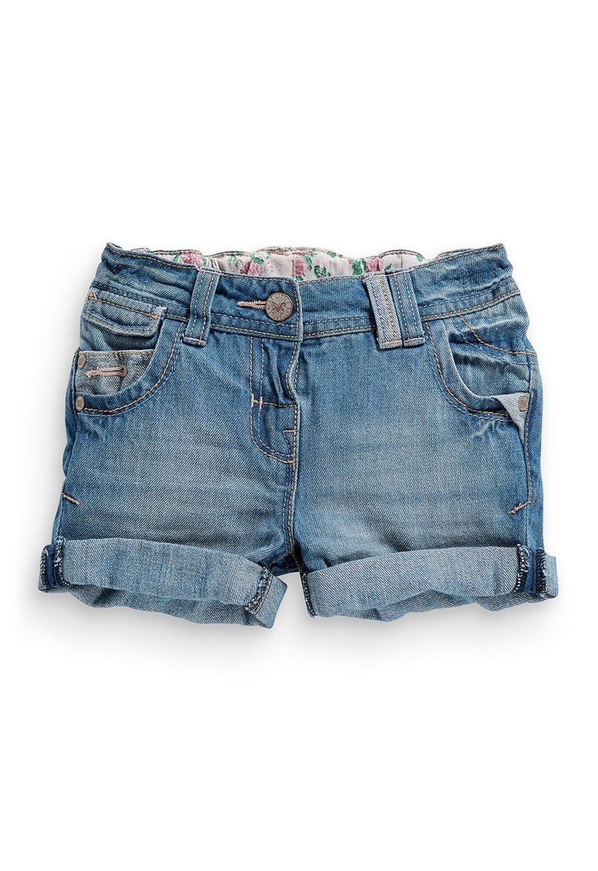 Next - Denim shorts Mid Blue
