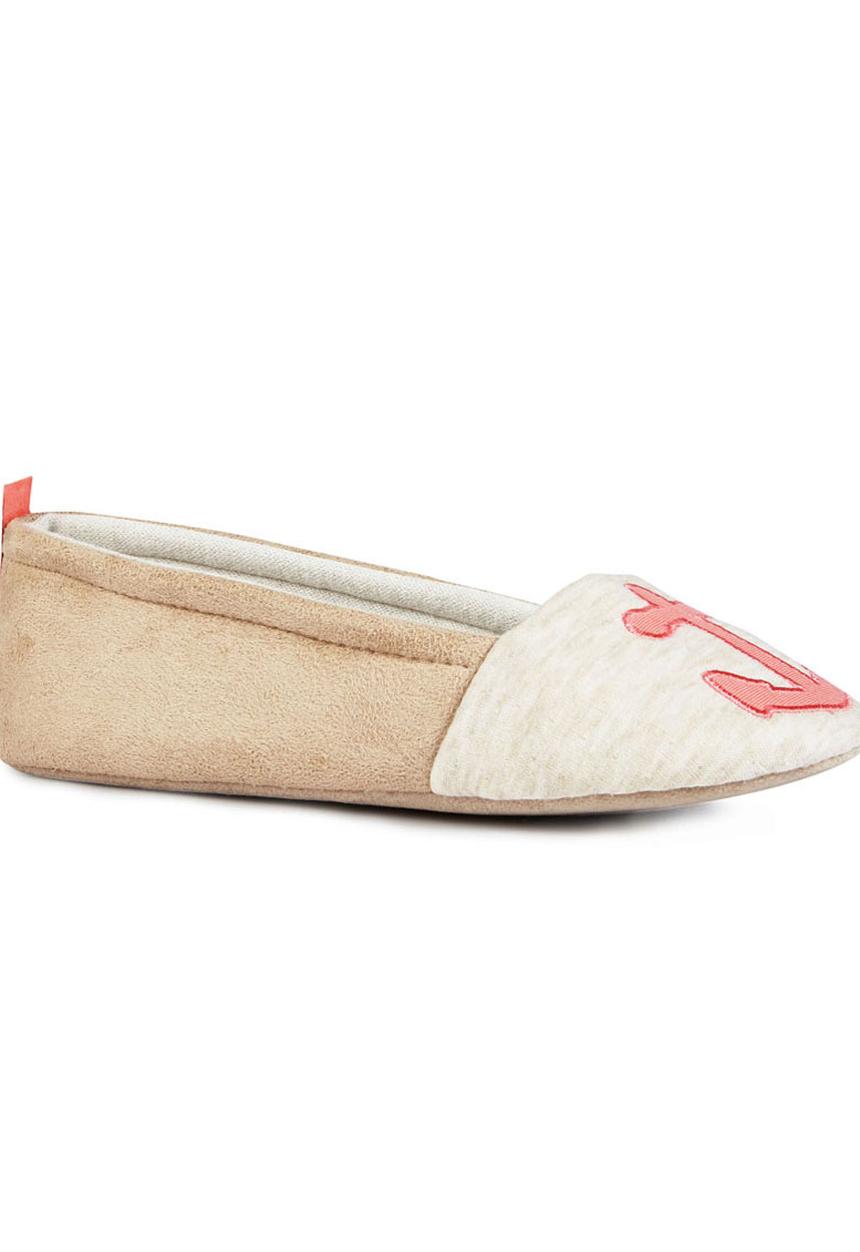 Next - Anchor Ballerina Slippers