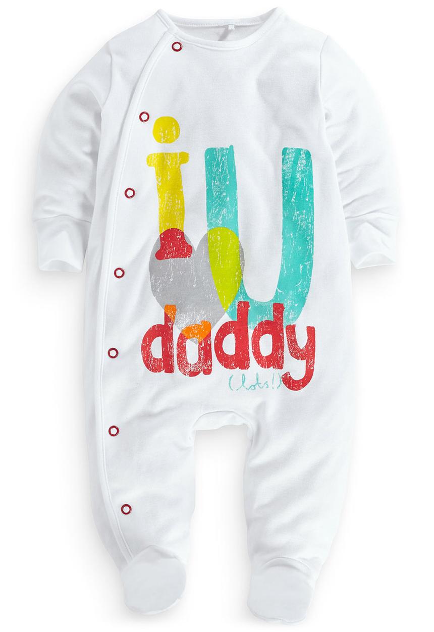 Next - I Love Daddy Sleepsuit Multi-colour