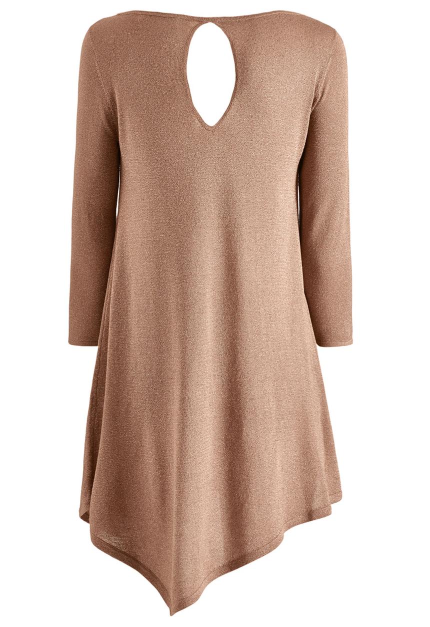 Next - Metallic Trapeze Sweater Neutral