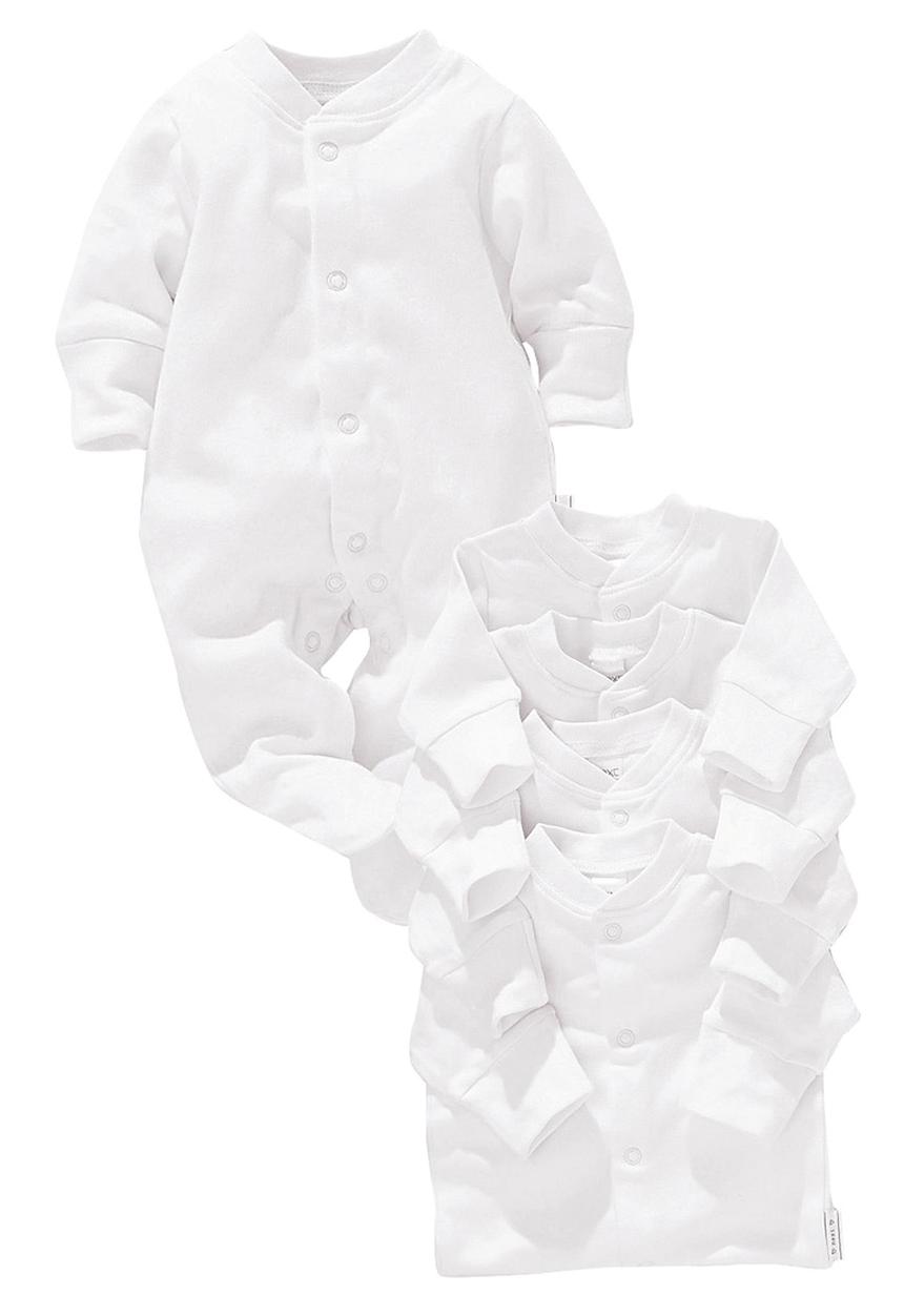 Next - Sleepsuits 5-Pack White