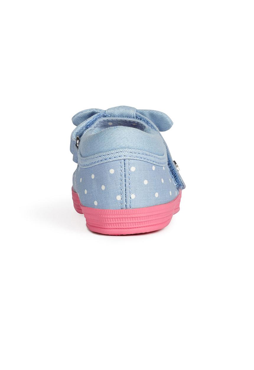 Next - Spotted Pumps Blue/White Blue and White