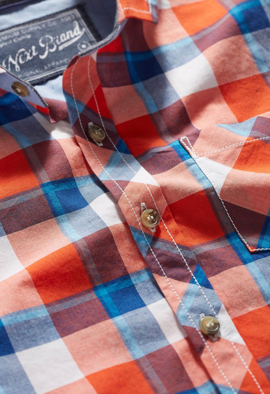 Next - Long-sleeve Checked Shirt Multi-colour