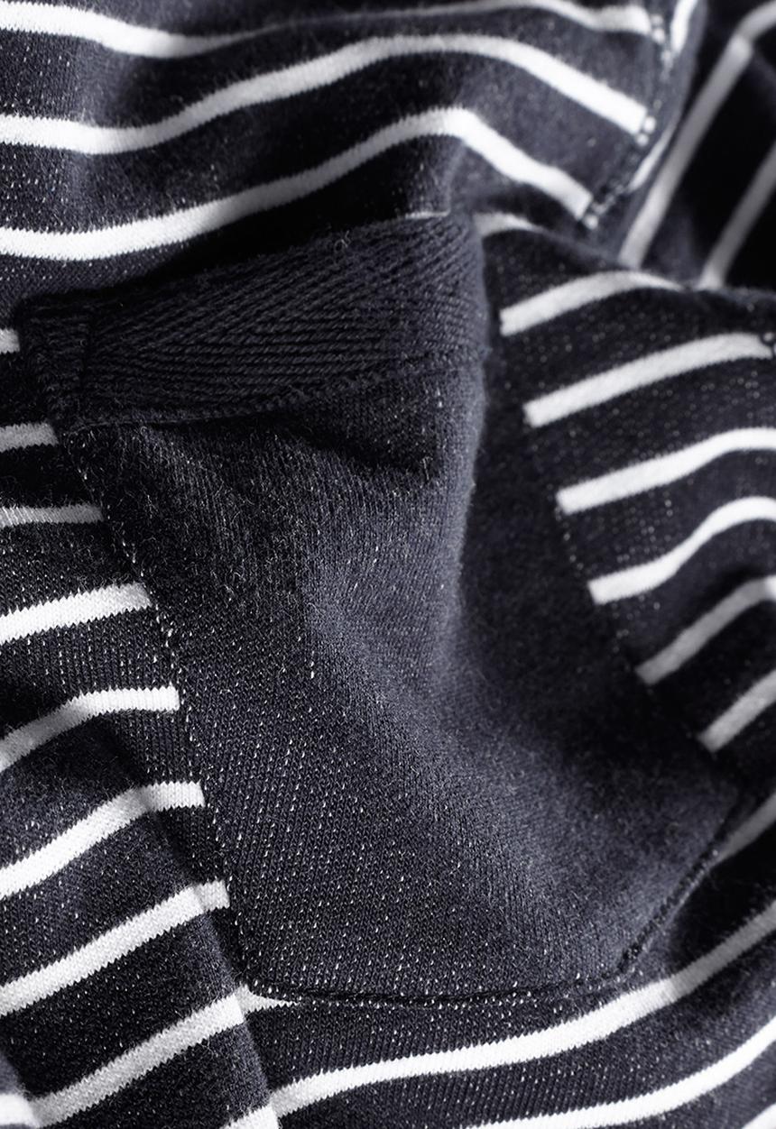Next - Striped hoody Blue and White