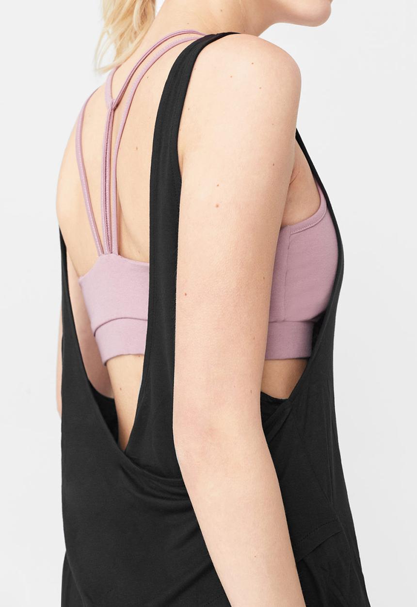 MANGO - Incorporated Bra Tank Grey