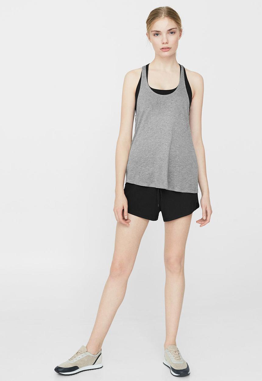 MANGO - Comfort Racerback Vest Black
