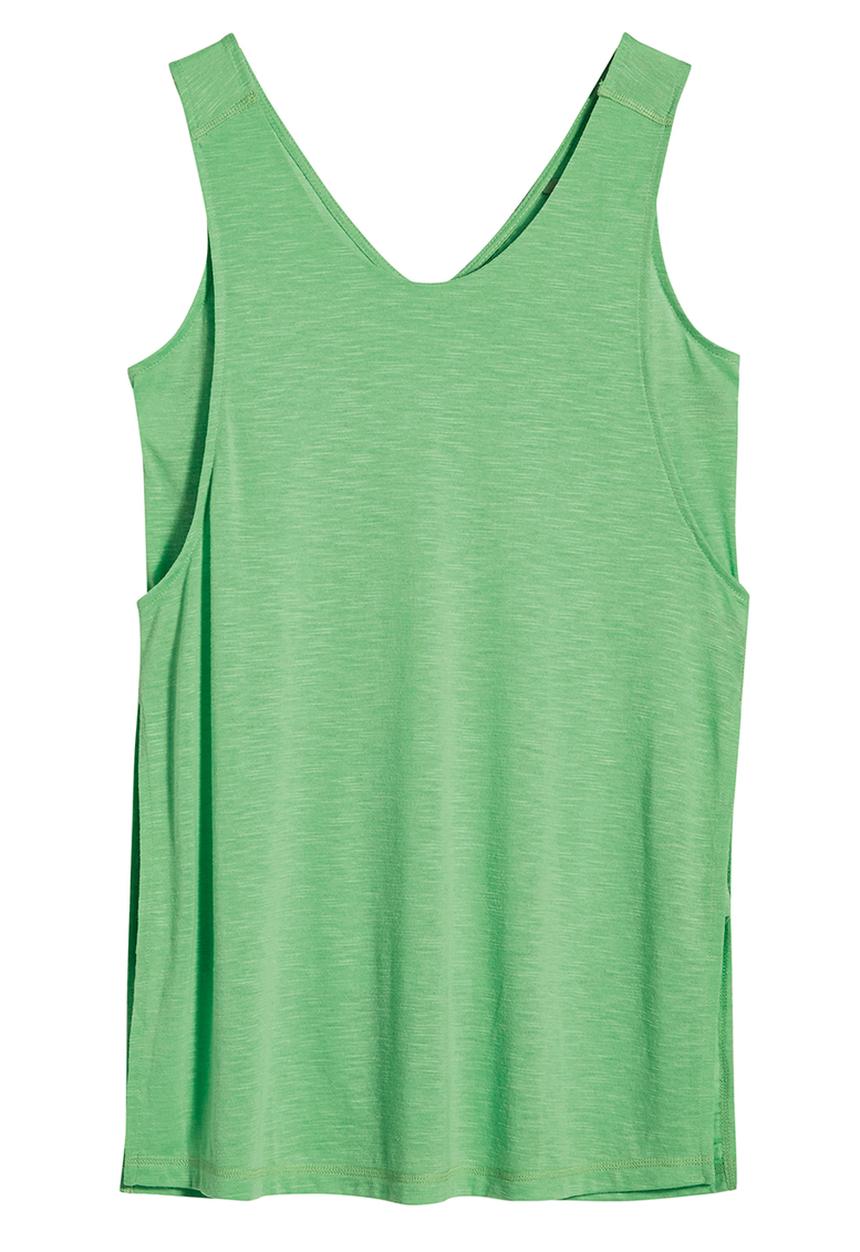 Next - Layered Vest Mid Green Mid Green