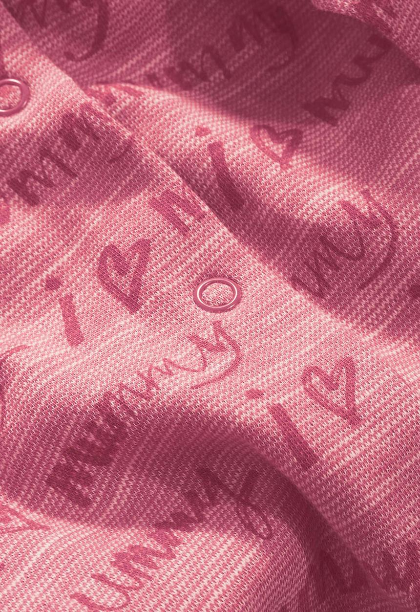 Next - Two Pack Mum And Dad Sleepsuits Mid Pink