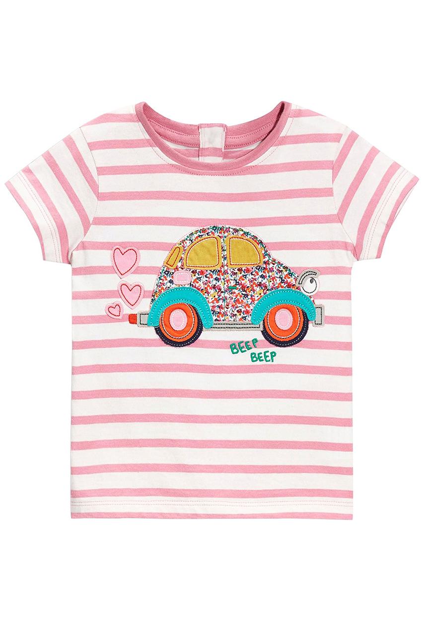 Next - Stripe Car T-shirt Multi-colour