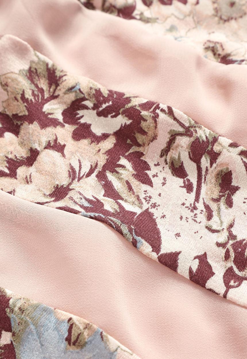 Next - Floral Top Pink