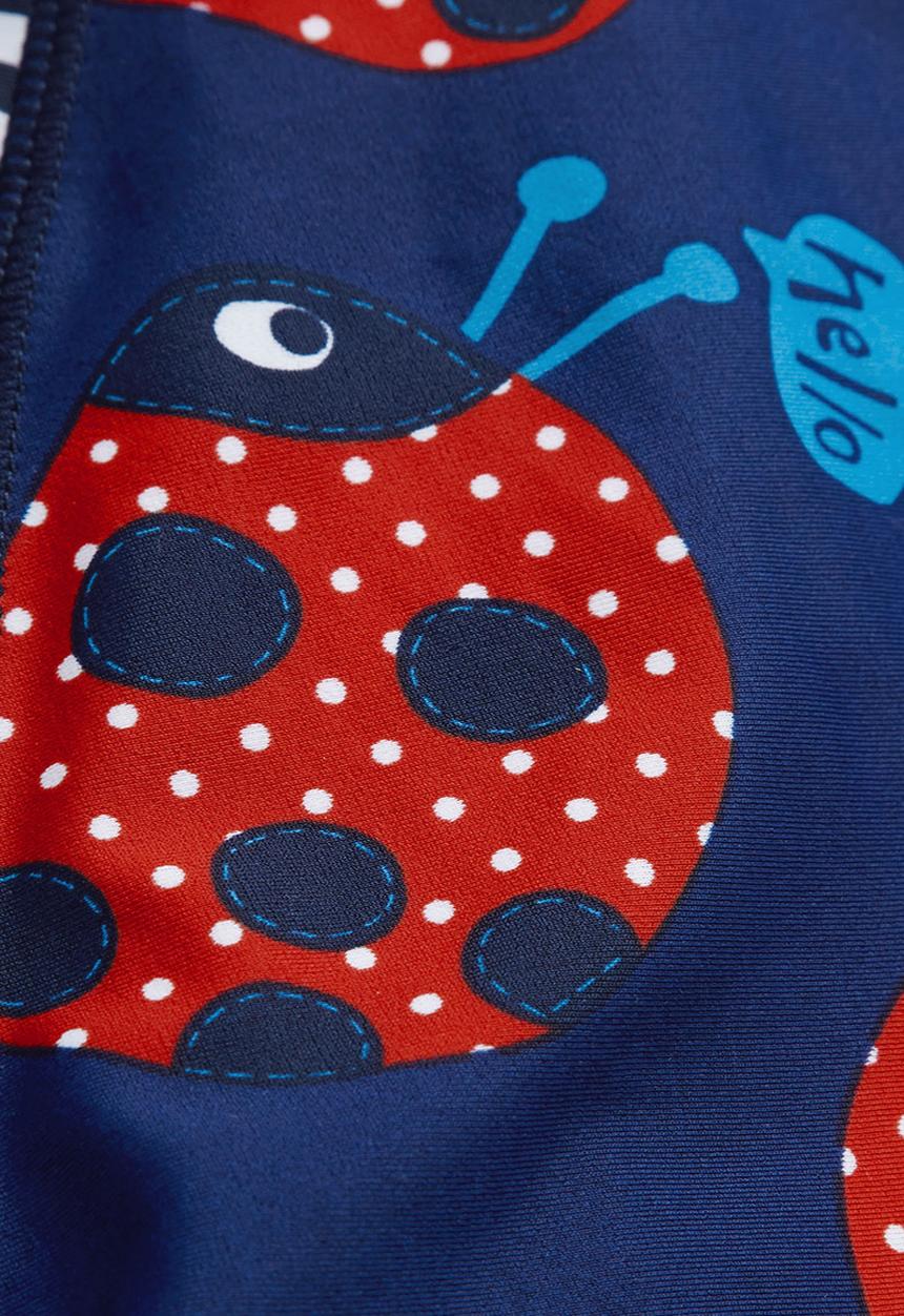 Next - Ladybird Print Sunsafe Suit Multi-Colour